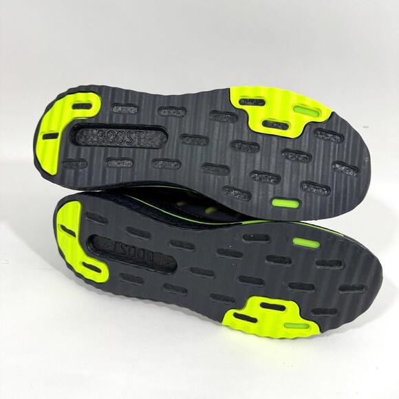 Adidas Men’s Size 11.5 Legend Ink Blue Lucid Lemon X_PLRBOOST Running Shoes New - Picture 6 of 11